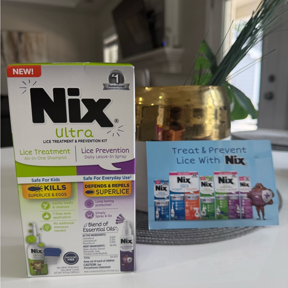 Ultra Lice Treatment & Prevention Kit - White and Purple